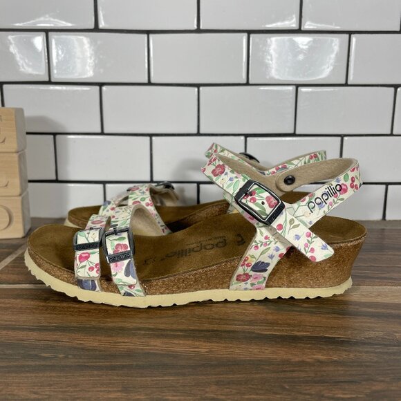 Papillio Birkenstock Meadow Flowers Beige Birkenstock Florida